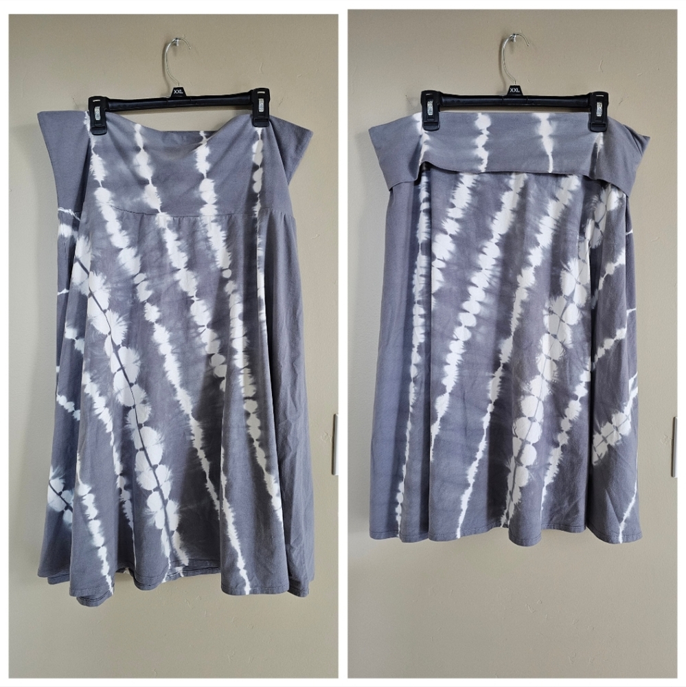 Soft Surroundings Tie Dye Skirt XL